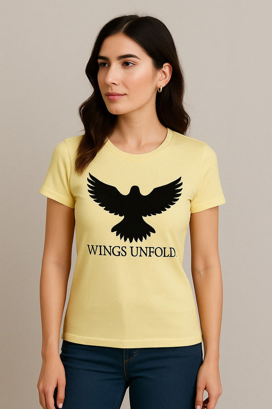 "Wings Unfold – Embrace Your Flight"